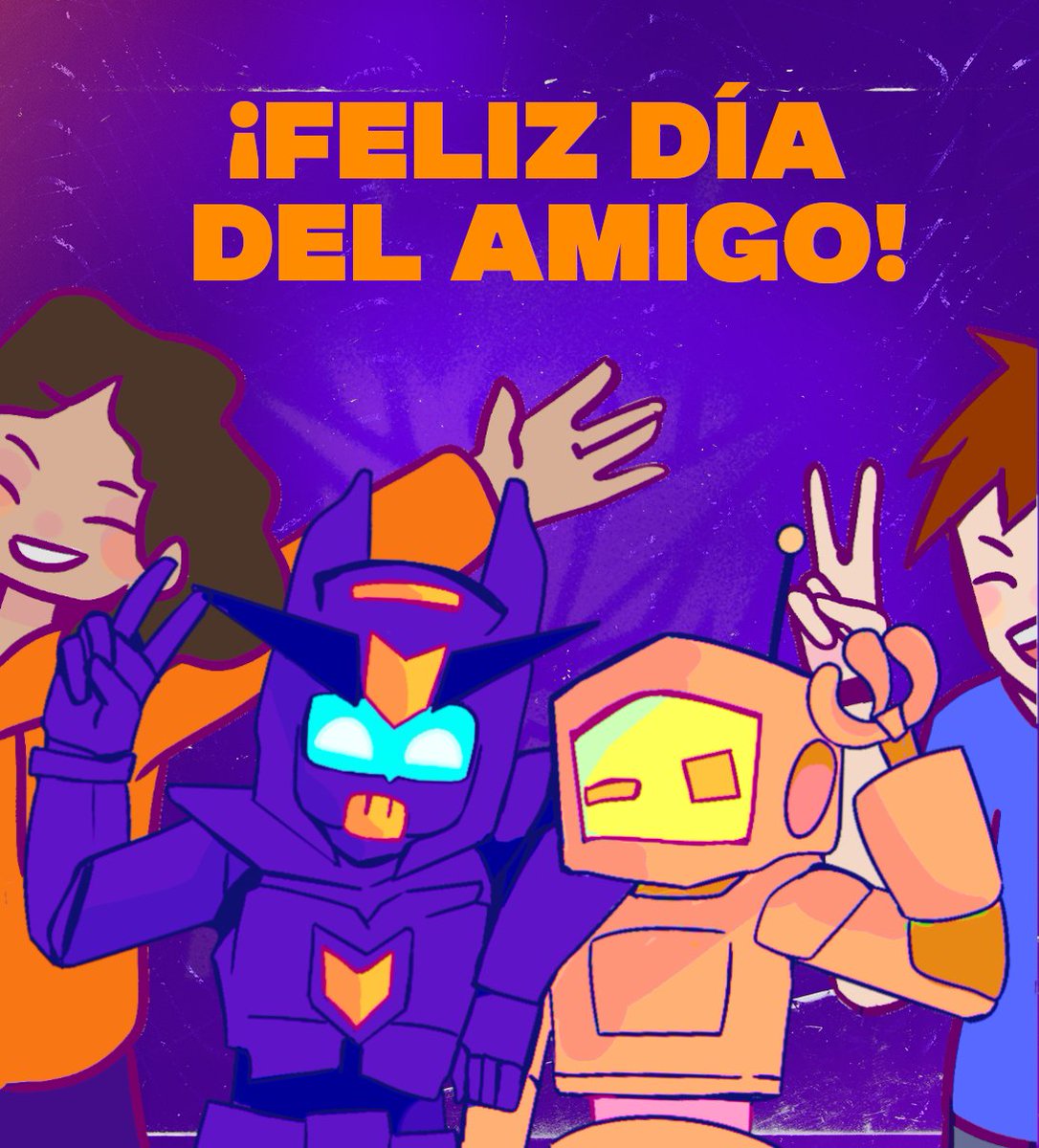 👥 ¡Les deseamos un feliz día del amigo! 

Esperemos que hoy se la estén pasando chévere con sus patas 💜.

Ayer conocimos a muchos nuevos amigos con los que seguro pasaremos más increíbles momentos en el futuro 😄.

#SéSuperior🧬