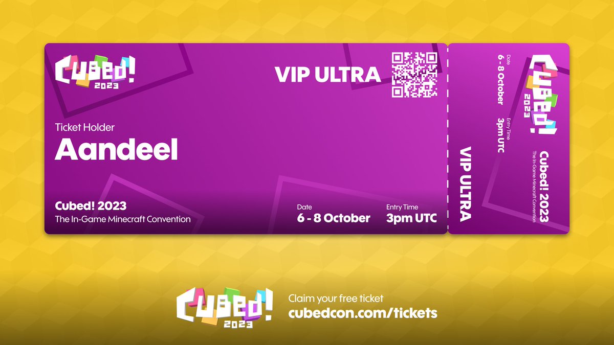 Aandeel_'s tweet image. It&apos;s that time of the year folks! 

Go get your Cubed! 2023 tickets at cubedcon.com/tickets

🎉🎉🎉 @CubedCon 🎉🎉🎉