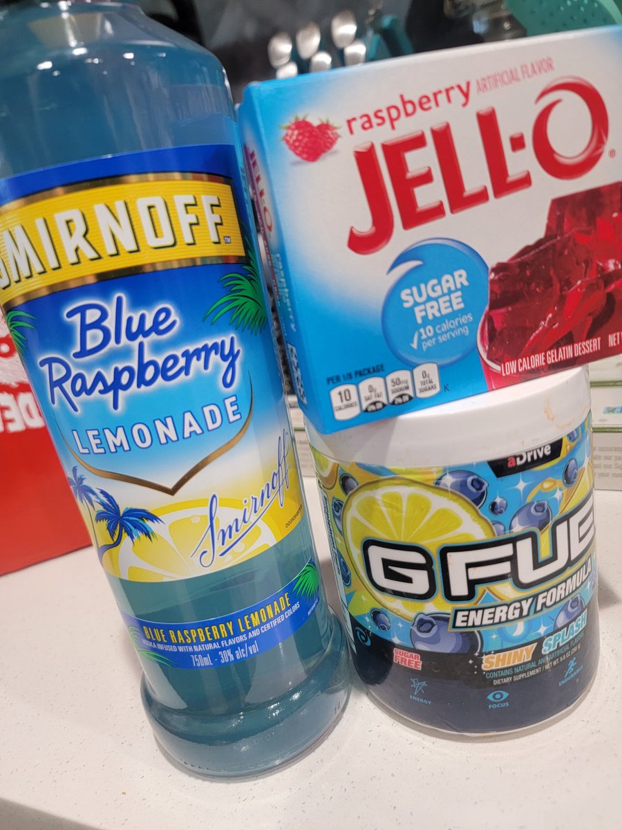 Taking my <a href="/JELLO/">JELL-O</a> shots to God tier with some <a href="/GFuelEnergy/">G FUEL®</a> and of course <a href="/SmirnoffUS/">Smirnoff US</a> 
This is how the <a href="/TeamShoeGoose/">ShoeGoose.wav</a> get down! Don't forget code ShoeGoose at checkout for up to 30% off your GFuel Order gfuel.ly/3gcIIjV
