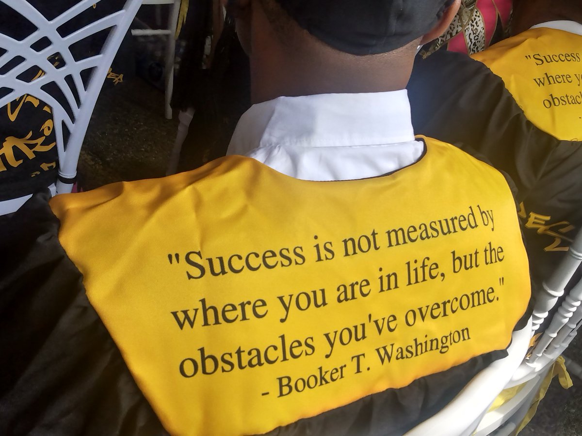 Today I went to the dopest celebration of graduates ever in all my 60 plus years. Research &amp; Service High School (Boys &amp;Girls Campus). There is something very special happening over there.