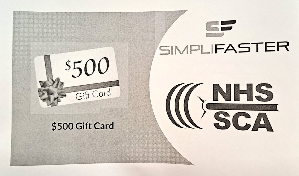 CoachStokowski's tweet image. Thank you to @SimpliFaster and the @NHSSCA‼️ (What should I buy? 🤔) #NATCON2023