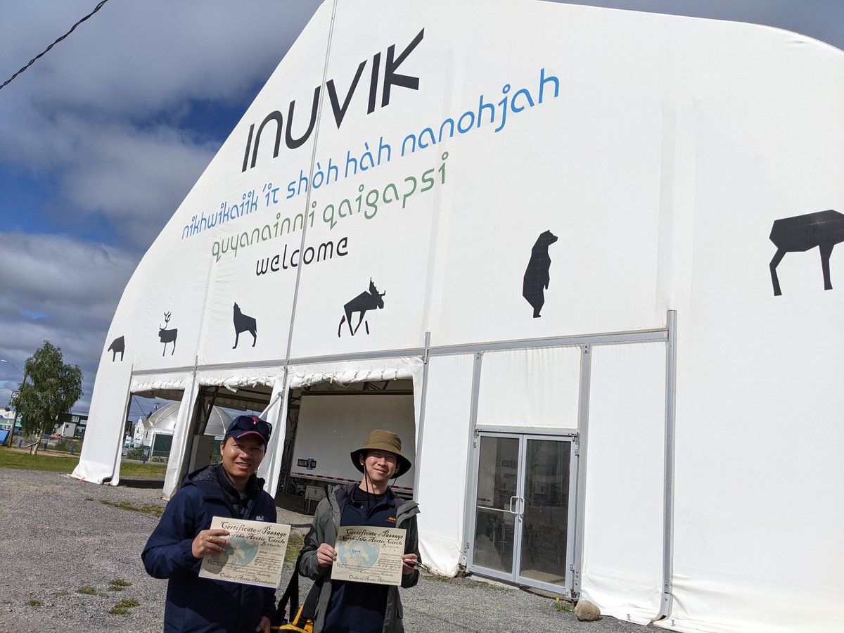 DrProctorUOfW's tweet photo. Got their Arctic certificates! https://t.co/ISmEV3z0Di