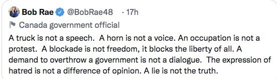SpeakUp407's tweet photo. @Liberalism2021 @ggrmcd @carlosstelmac @PierrePoilievre @CandiceBergenMP #ConvoyTerrorists
#CPCSeditionists
#TruckerInsurrection
#BorderBlockades
#ThreateningElectedGovt https://t.co/BK0QHYPnNT