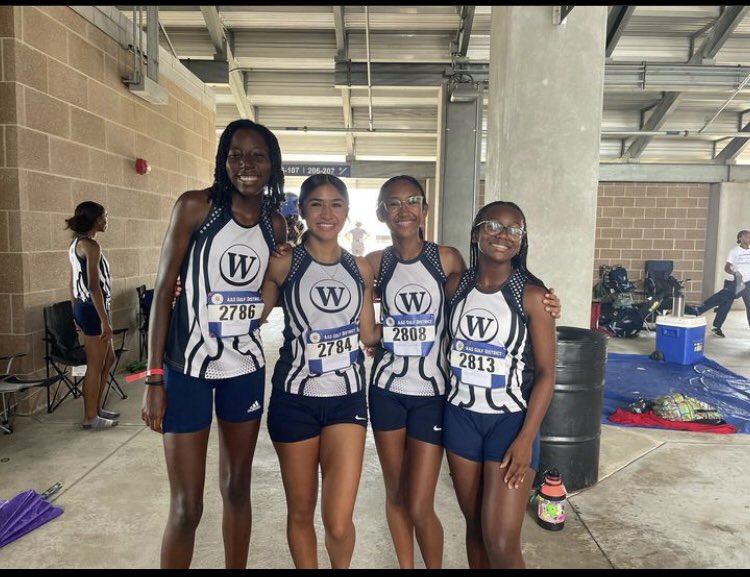 2023 AAU JO’s sign us UP!🙌🏽 Congrats to Wings 15-16 Girls 4x800 Championship performance at AAU Region 17 Qualifying!! See y’all in Des Moines, Iowa!✌🏾 #PrettyWings