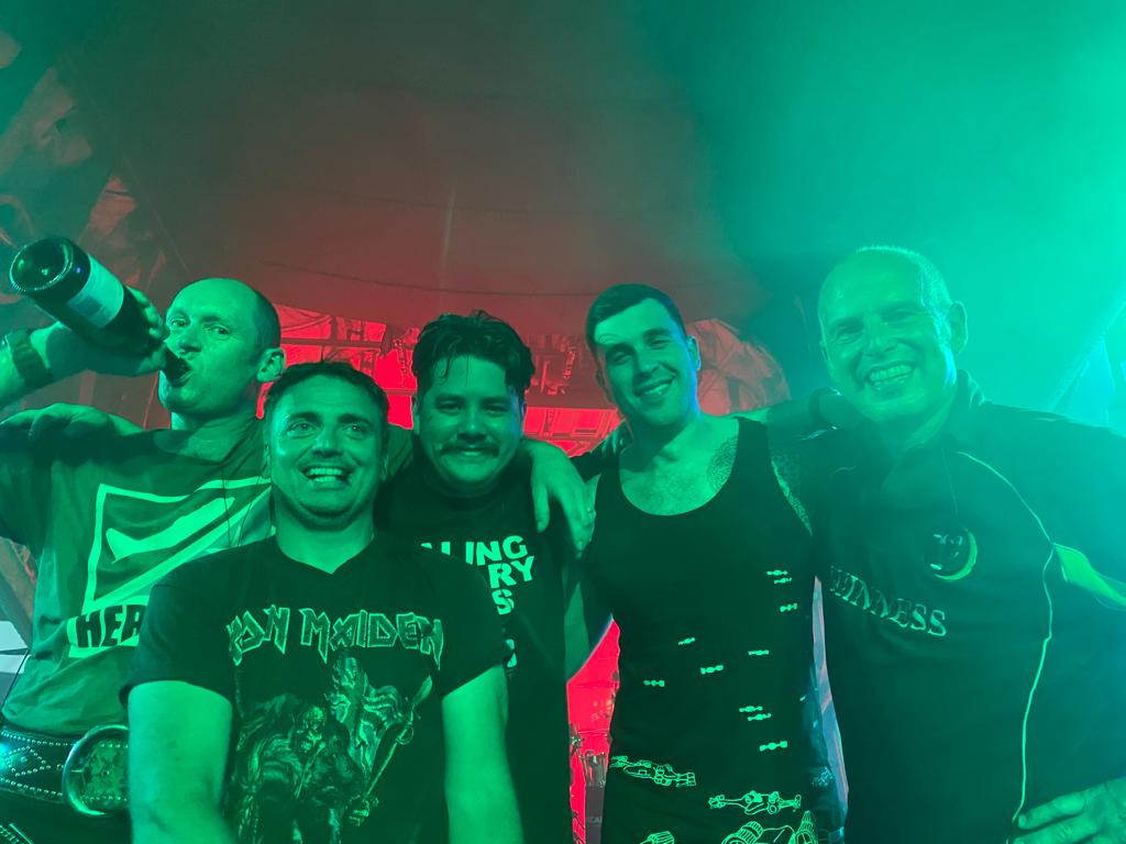 RobKemplay's tweet photo. Most of all it made me appreciate the ragtag group of guys (and girl) off the Squadron who dabble in music that somehow managed to earn the privilege of standing on a stage in front of the whole family at one of its most important moments. 4/5 https://t.co/mfZV8iOcNV