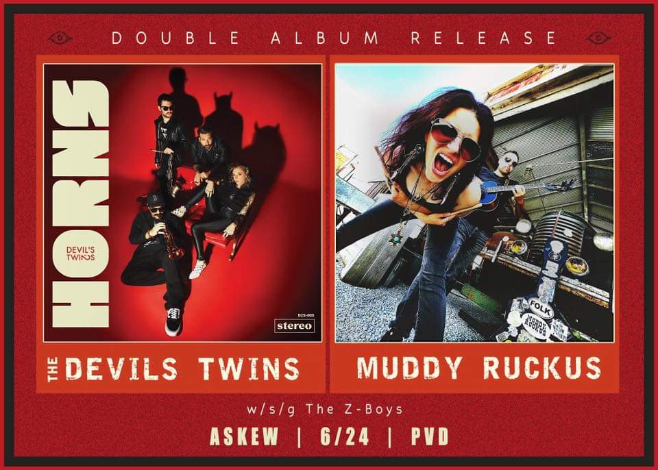THEE BEST SHOW IN TOWN!! no need to be anywhere else @AskewProv w/ Devils Twins, @muddyruckus and @zboystonight double album release show!