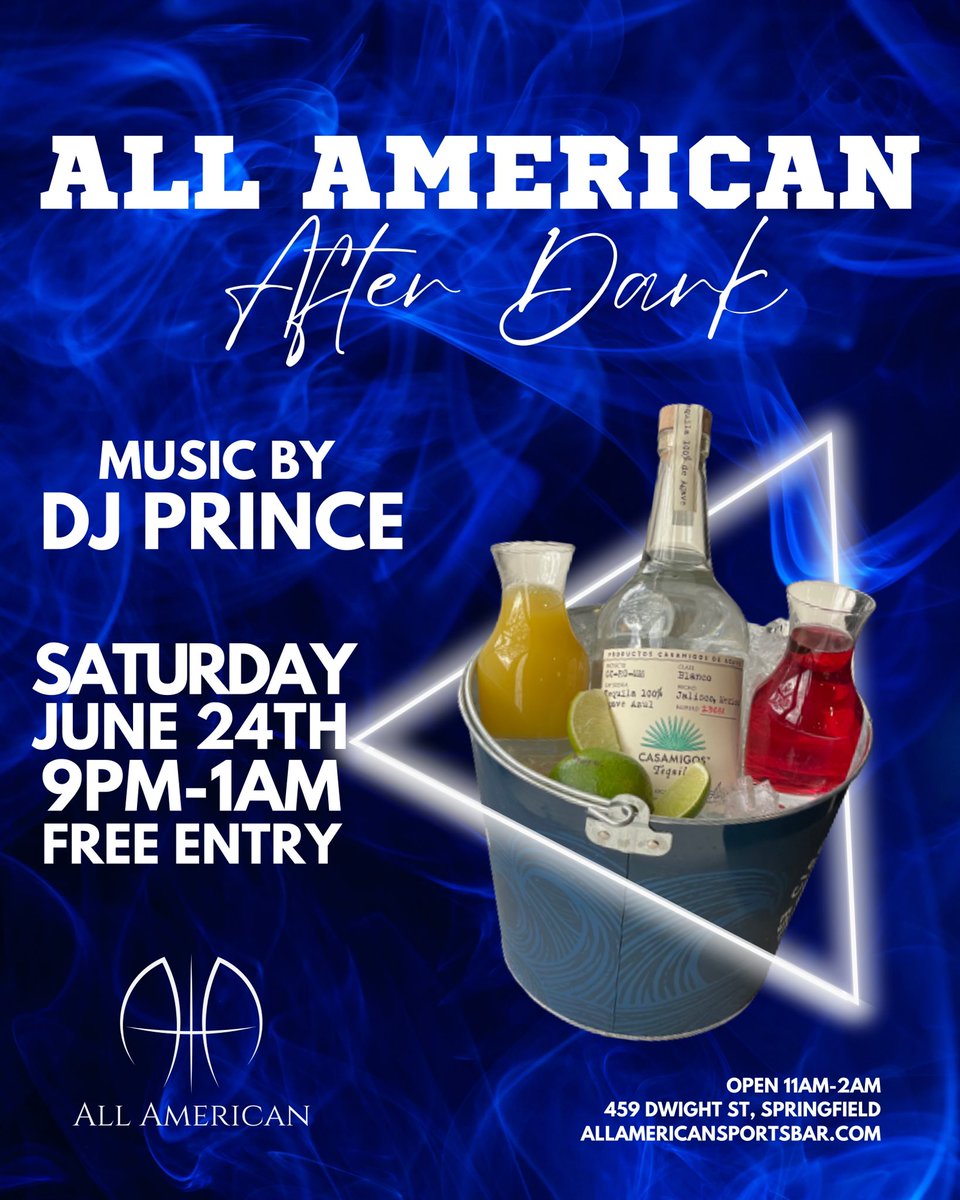 allamerican413's tweet photo. Rain or shine, it's goin upppp 🔥 

All American After Dark with DJ Prince starts tonight at 9pm and we're open until 2am! https://t.co/Bg4ueG3WaT