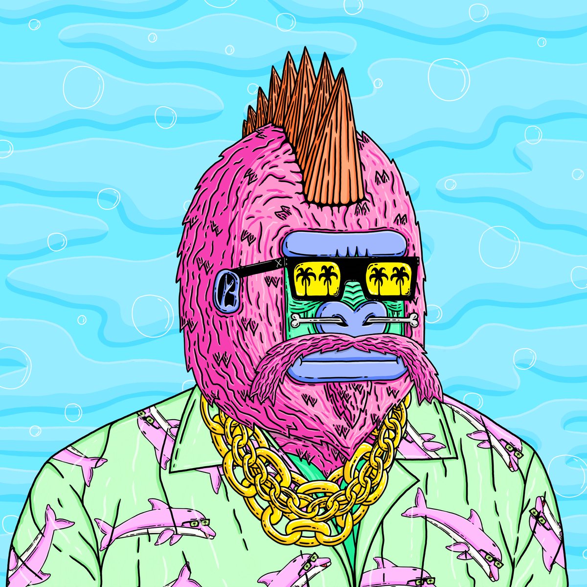 Jumped on <a href="/MulgaKongzNFT/">MulgaKongz</a> train 🚂🫧