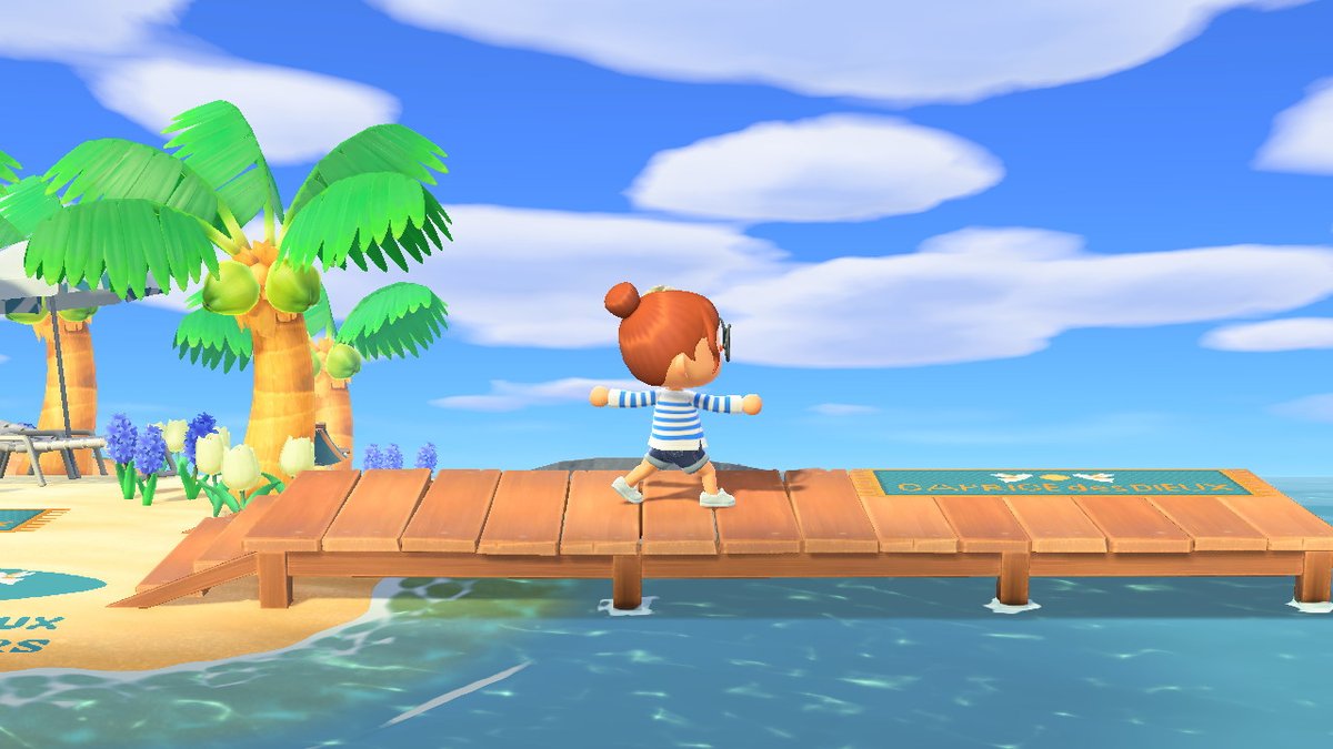 Pat_Lnr's tweet photo. @LifeFluffy @CapriceDesDieux Moment zen et yoga sur Divine Île 🥰 @CapriceDesDieux @LifeFluffy #InstantCaprice #AnimalCrossing #ACNH #NintendoSwitch https://t.co/Z857dUKAVt