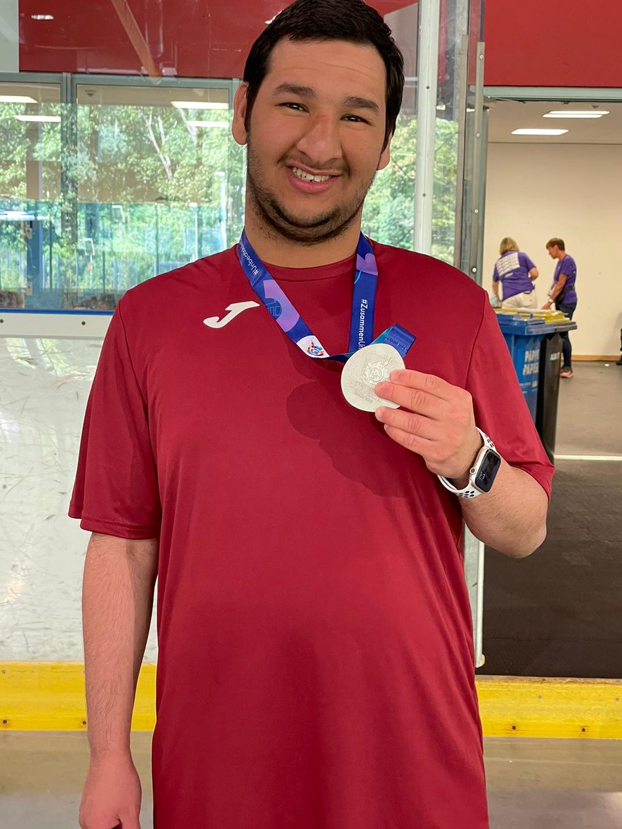 QatarParalympic's tweet image. فضية وبرونزية لأبطال الأولمبياد الخاص مبارك الاحبابي وشعاع العبدالله في مسابقة التزلج على العجلات 300م بدورة الألعاب العالمية الصيفية للأولمبياد الخاص برلين 2023
#berlin_2023 
#sowg_berlin2023 
#specialolympicsworldgames2023