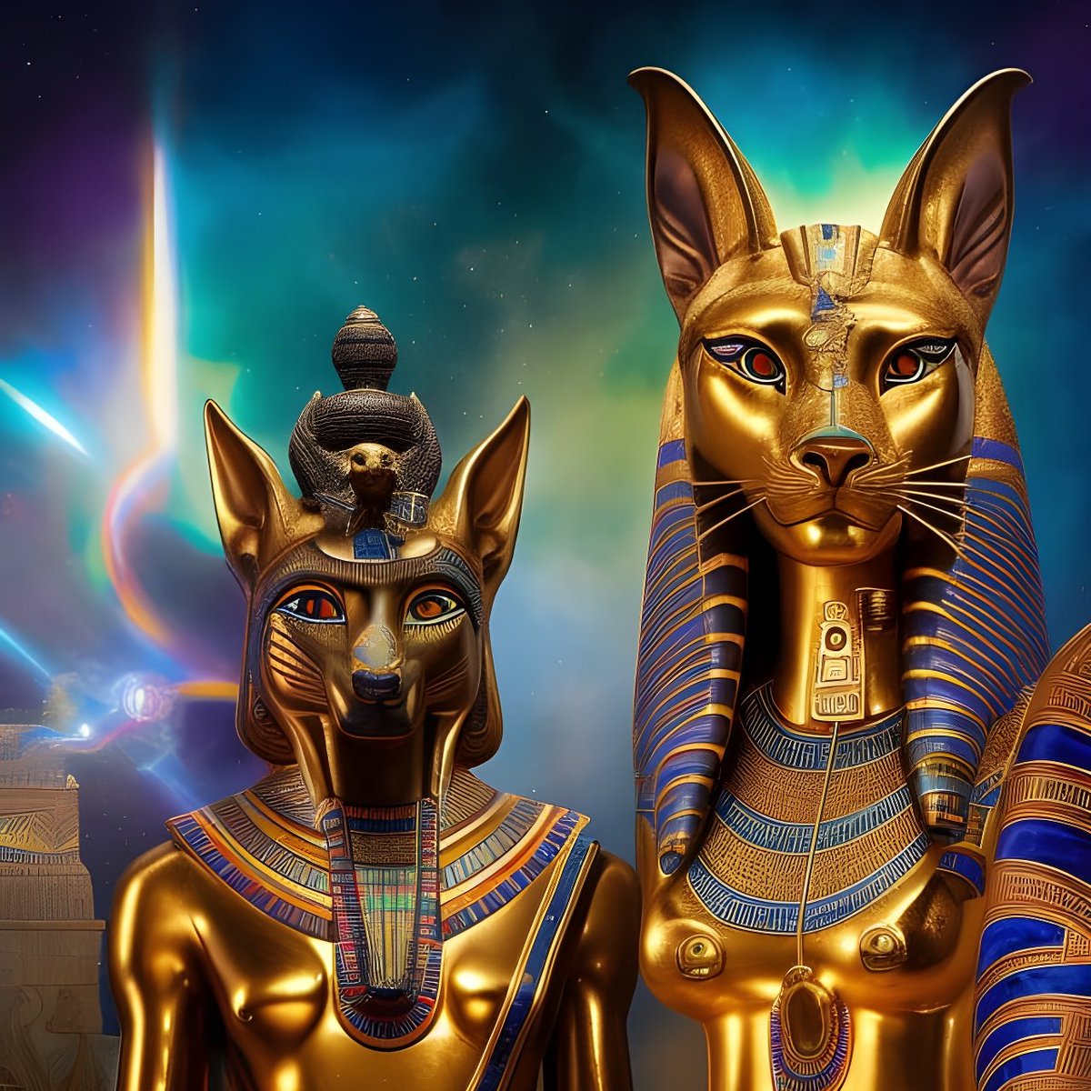 LexiMae95's tweet photo. Egyptian Deities
@NightcafeStudio
#aiart
#aiartcommunity
https://t.co/R10BE3fEvd https://t.co/2Og3fJfx9N
