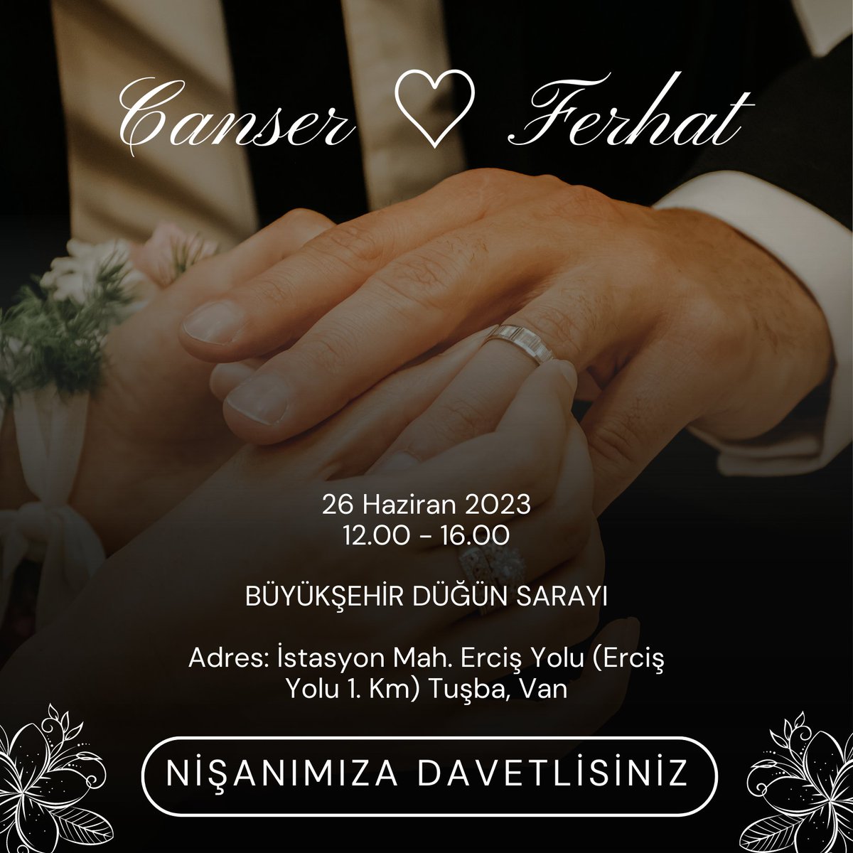 Biz kavuşuyoruz 💍