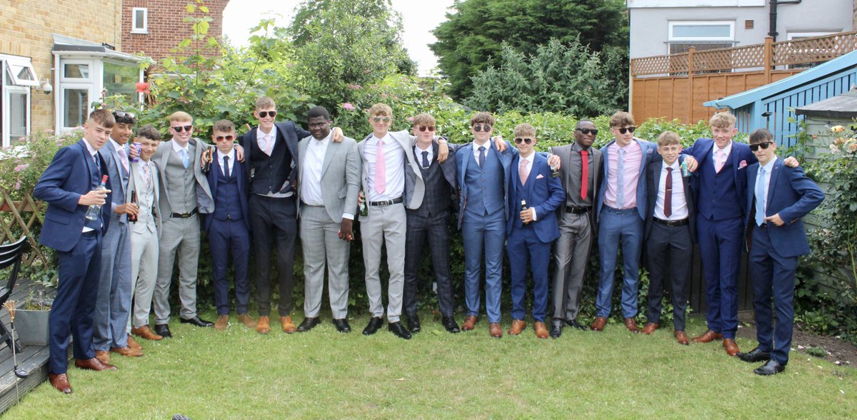 The lads. Pre prom photo from last night. Good boys all of ‘em. Where has the last 5 years gone 🙁!!