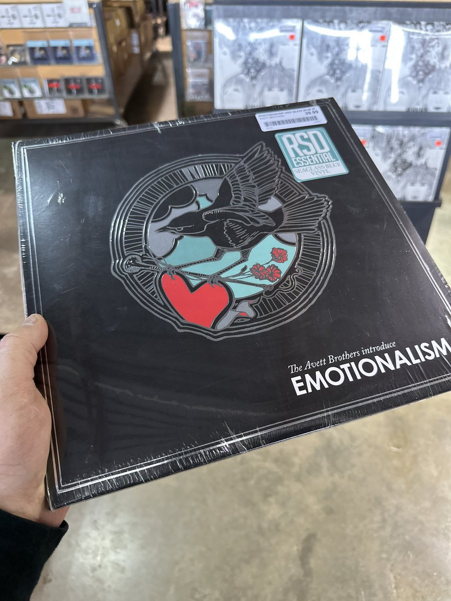 .@EssentialsRsd 

The Avett Brothers - Emotionalism

Seaglass Blue Vinyl - $39.99

Available now at both of our stores and graywhaleslc.com!