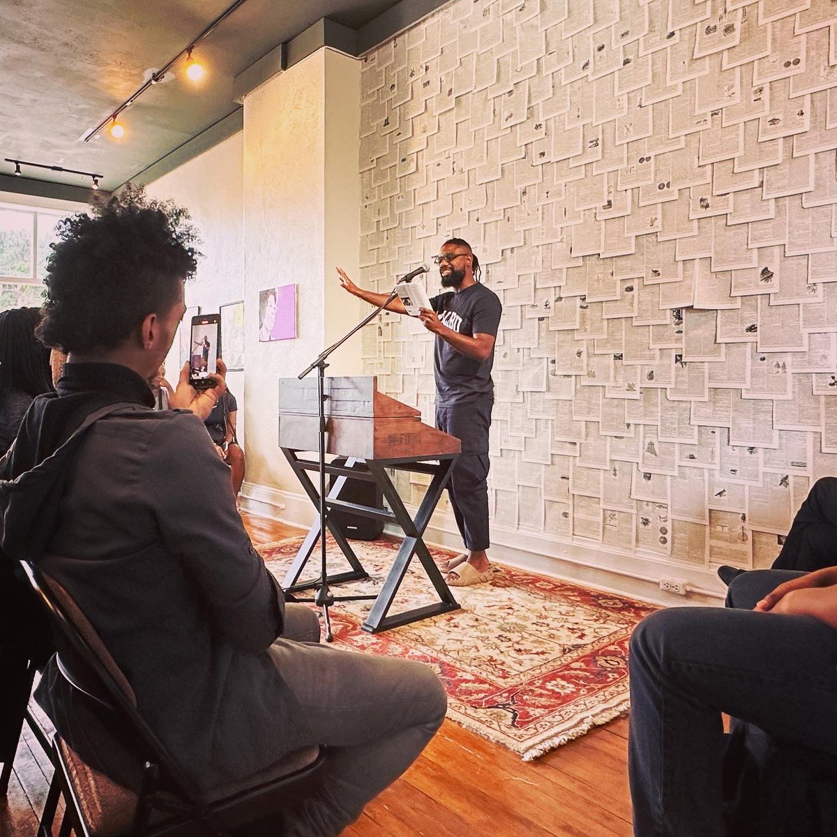 Thanks to everyone who stopped by our poetry corner reading at <a href="/LarchmerePorch/">Larchmere PorchFest</a> today!