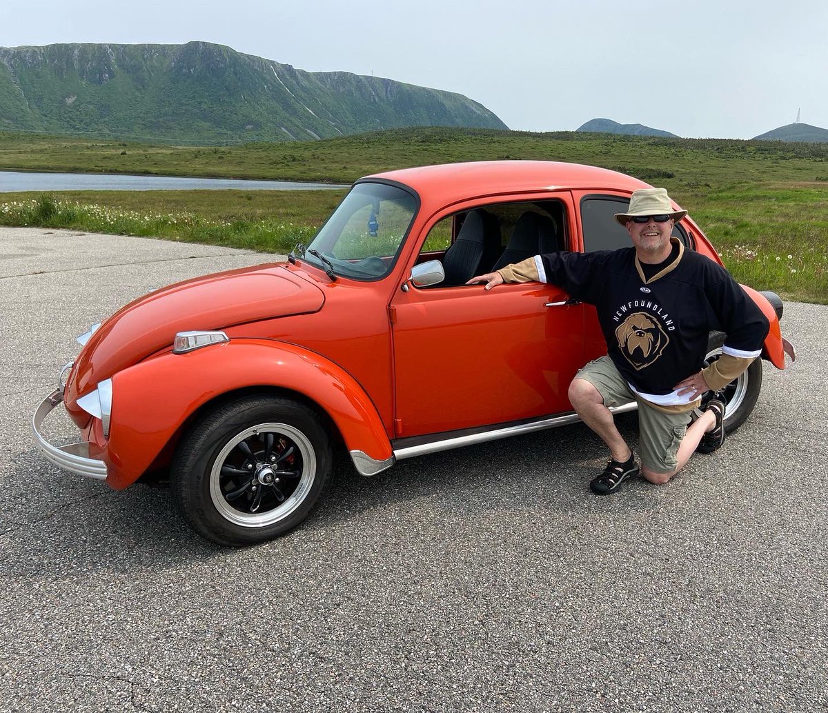 brianbutton28's tweet image. Taking a run in this 73 classic and waving the flag of the Growlers! @DeanMacDonaldNL