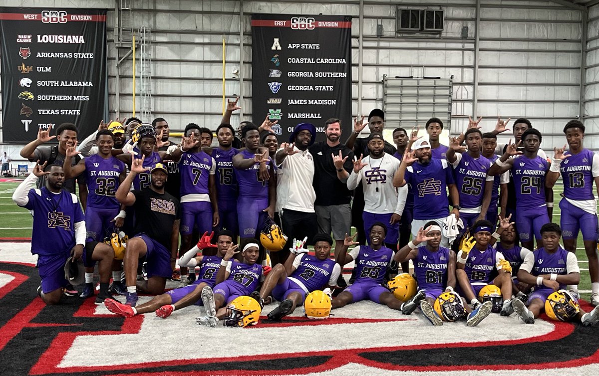 St. Augustine is your tourney champion.

2026 DB/ATH Clinton Hill Jr. with a game-sealing pick in the end zone in the final seconds.

Calvary Baptist would’ve had the chance to tie with a TD and conversion.

Really strong day by both squads. Stronger finish by the Purple Knights.