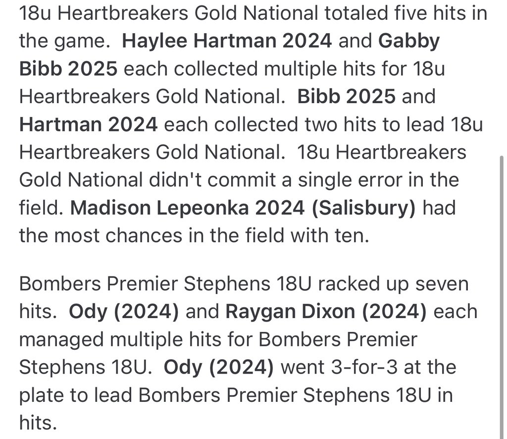 18u Heartbreakers Gold National tweet media
