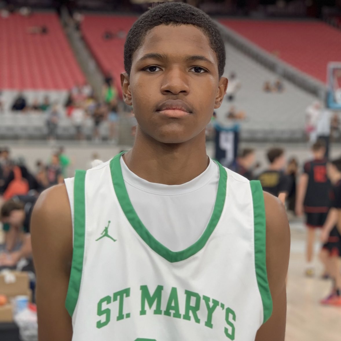 #Section7 📝: 2026 Cameron Williams has intrigued us all spring on the @NikeEYB and most recently at CrossRoads and he’s just scratching the surface of his two-way potential. Long 6’8” forward who enjoys watching KD, Giannis and Evan Mobley. Dream schools: Duke and Arizona. CW:…