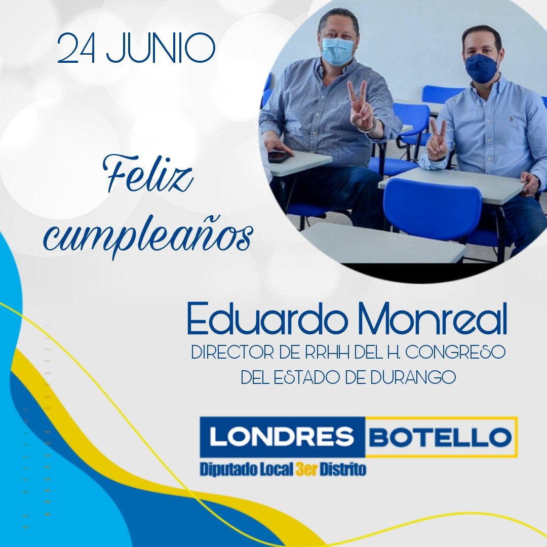 londreshunter's tweet photo. Estimado amigo  Eduardo Monreal @edmc24, feliz vuelta al sol ☀️ !!
Que tengas un día extraordinario en compañía de tus seres queridos.
Mis mejores deseos para ti, te mando un fuerte abrazo.
Felicidades 🥃🥃🥃!! https://t.co/3XQ4hY5ZvO