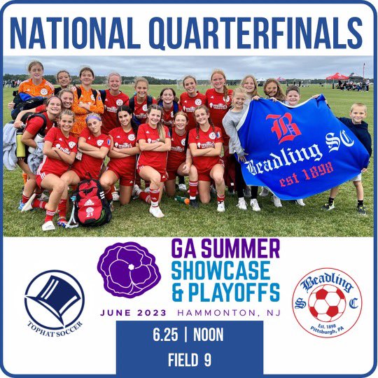 Beadling2009GA's tweet image. NOW. WE. GO.
#GASummer #elite8 #quarterfinals
@GAcademyLeague @BeadlingSoccer