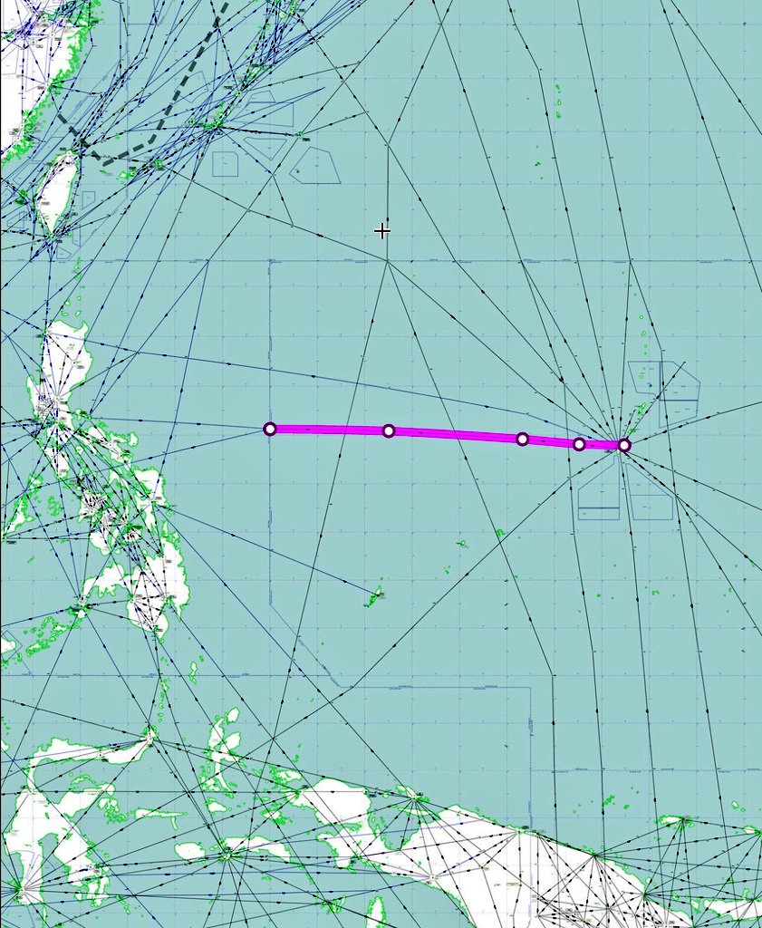 FMilcoms's tweet photo. Destination PGUA.
ENDAX  YELLO  KITSS  ACRON
FL290

Reg #FRBAE
#KQLR https://t.co/Sc790AICFa