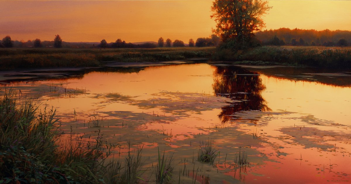Arcadiacontemp's tweet photo. "Incandescent Waters", Oil on panel, 12" x 24" by Renato Muccillo.

On view at Arcadia Contemporary for Muccillo's solo exhibition, "Distillations" until July 2nd. 

Contact info@arcadiacontemporary.com for inquiries. 

#RenatoMuccillo
#ArcadiaContemporary https://t.co/9nNL8rUTeK