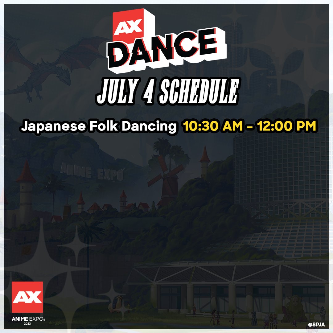 Get your dance on! Here is the updated AX Dance schedule!
