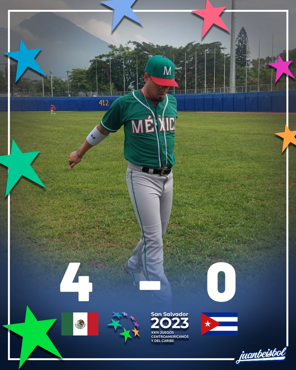 juanbeisbol's tweet photo. GANAMOOOOOOOOOS 🇲🇽🤩🤘🏽 El primer juego es nuestro y con blanqueada 😎

¡GANAMOS, GANAMOS, GANAMOOOS!
Mañana nos vemos 20:00 hrs vs El Salvador 🇸🇻 compis 🫰🏽

Tkm @MexicoBeis 💖 https://t.co/1hYkwSA56g
