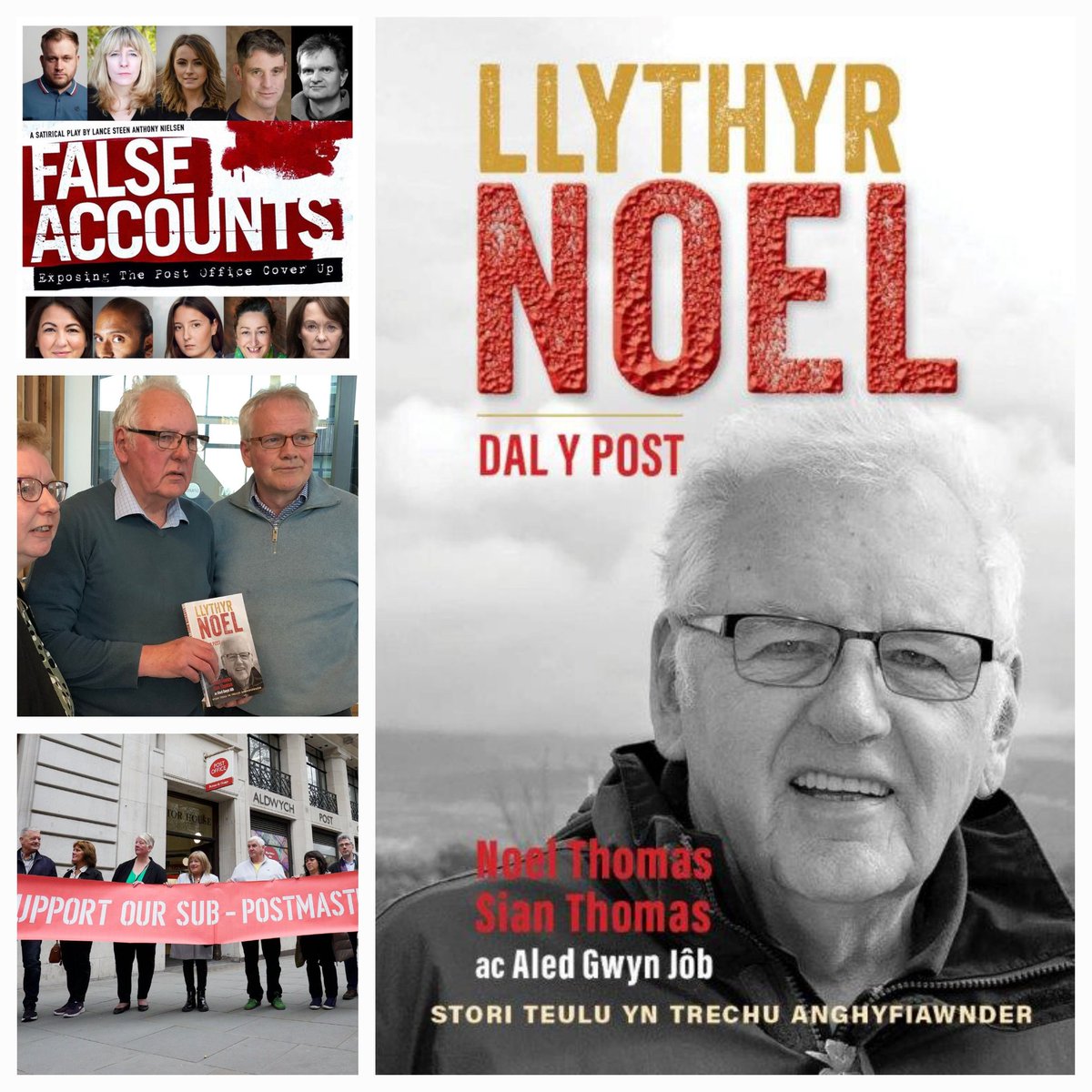 Could consider a Welsh / English Edition 
DAL Y POST
@Siani1971 @aled_job @NoelHughie 
LLYTHYR NOEL
Lest we Forget Noel & others were imprisoned due PostOffice False Prosecution Horizon IT Scandal & Cover Up 
#PostOfficeScandal 
#PostOfficeBonusScandal 
@PostOffInquiry