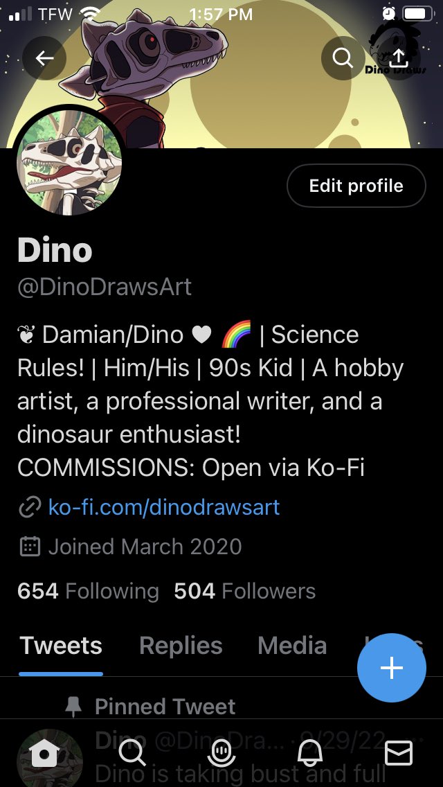 Dino tweet media