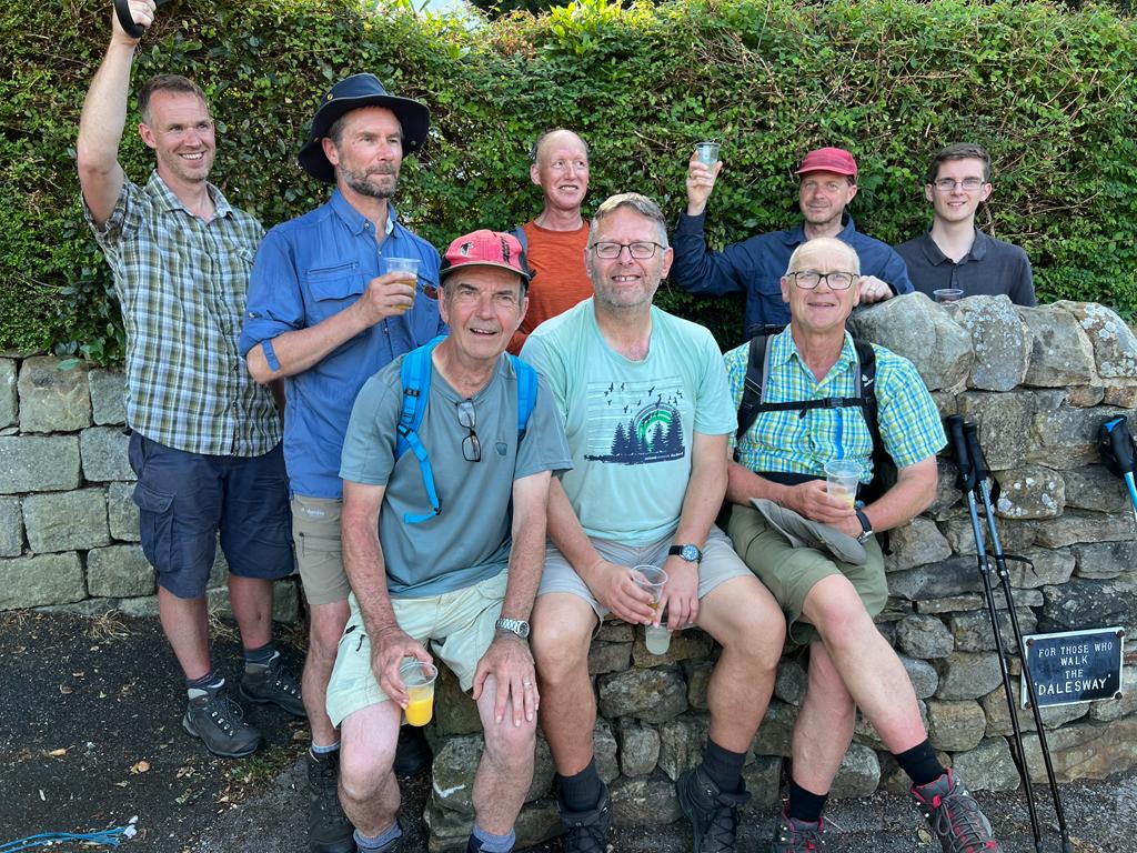 And relax chaps! What a fantastic effort! You can still sponsor Mike (and the whole group) which will go towards our youth and ministry provision at All Saints. #AllSaints #Ilkley bit.ly/LAW-June23