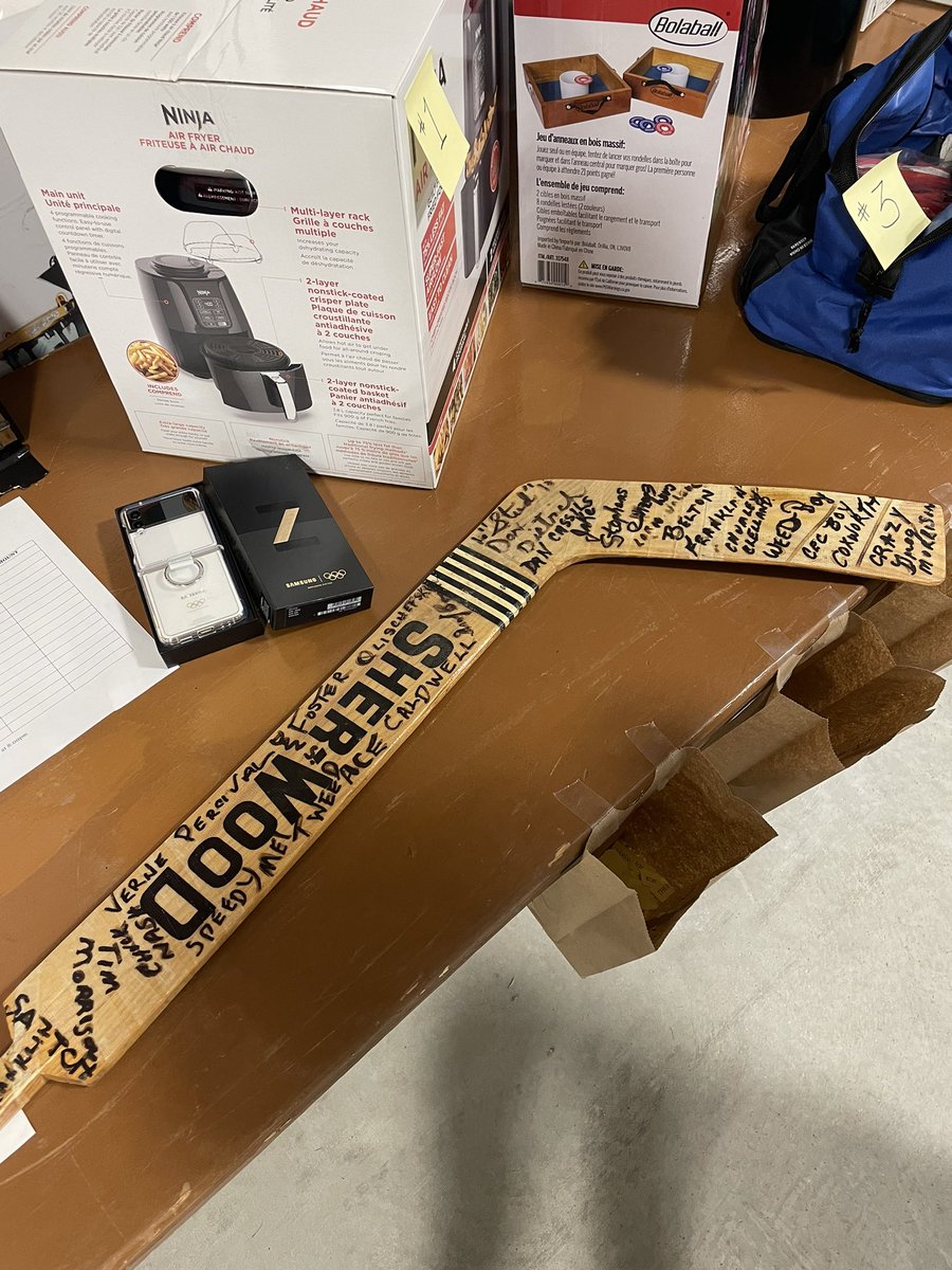 Come check out the silent auction and raffle items.