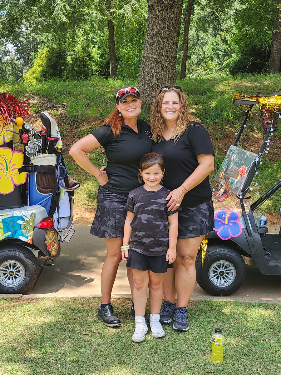 FearTheSkirt's tweet photo. We play golf for 24 hours for Pediatric Cancer AND we're styling! Please DONATE @Masons24Str8 https://t.co/TTxbsJVkVT https://t.co/i6ppRRvlAF