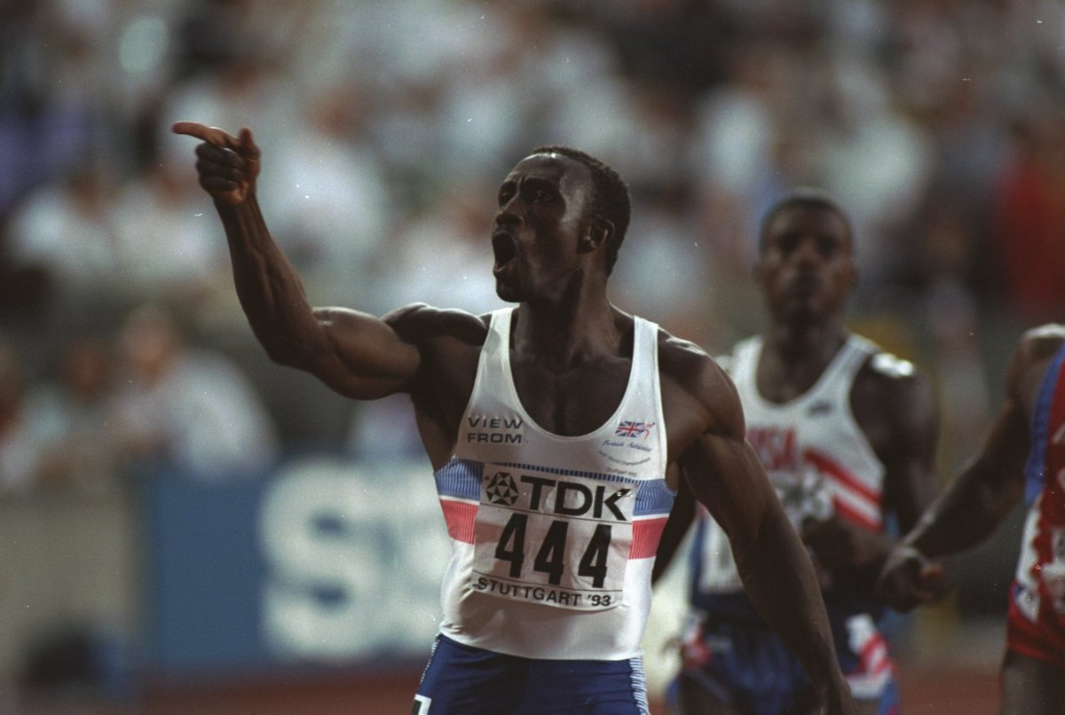 BRITISH RECORD AND WORLD LEAD! 

Zharnel Hughes storms to a stunning 9.83s (+1.3) in New York 😍

He breaks Linford Christie's British record from the 1993 World Championships 😲