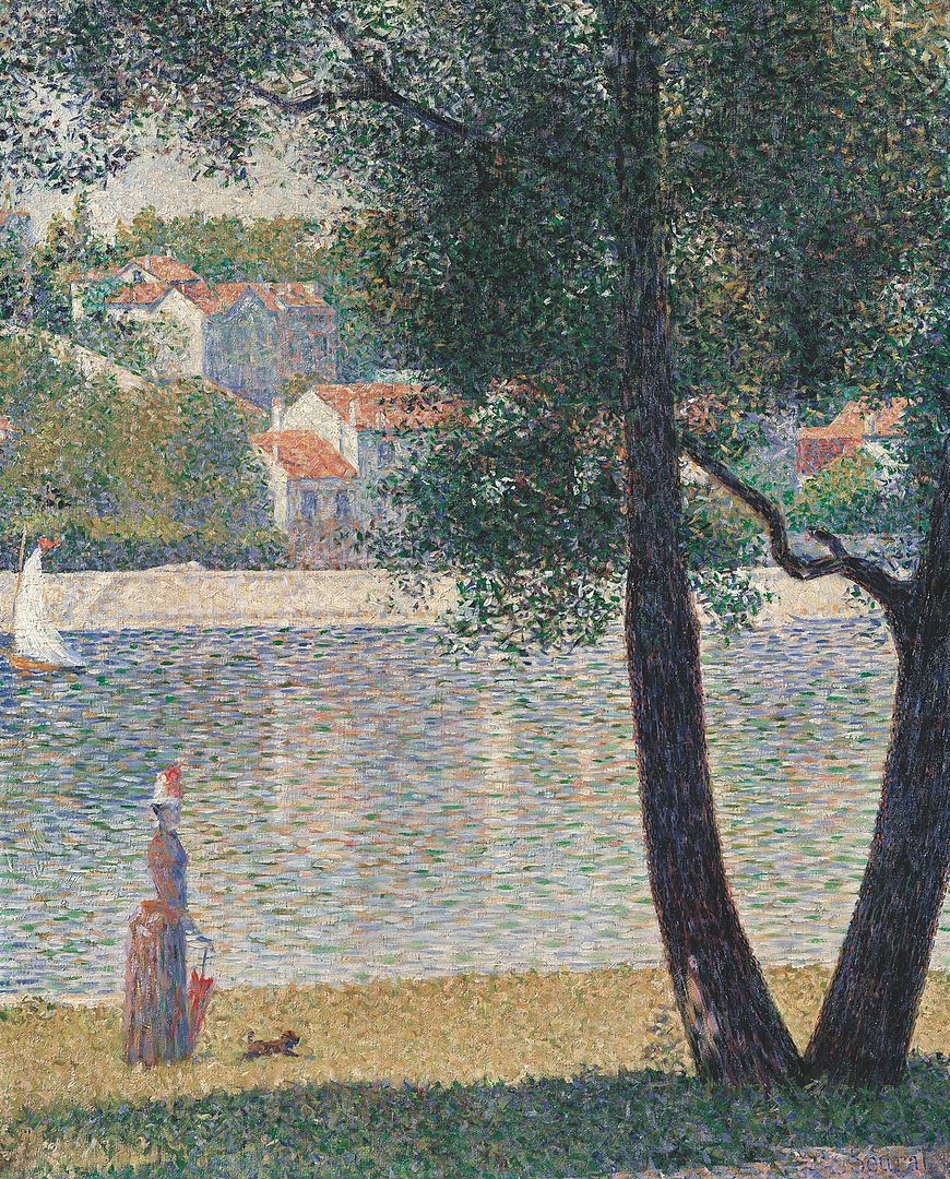 Georges Seurat - The Seine at Courbevoie