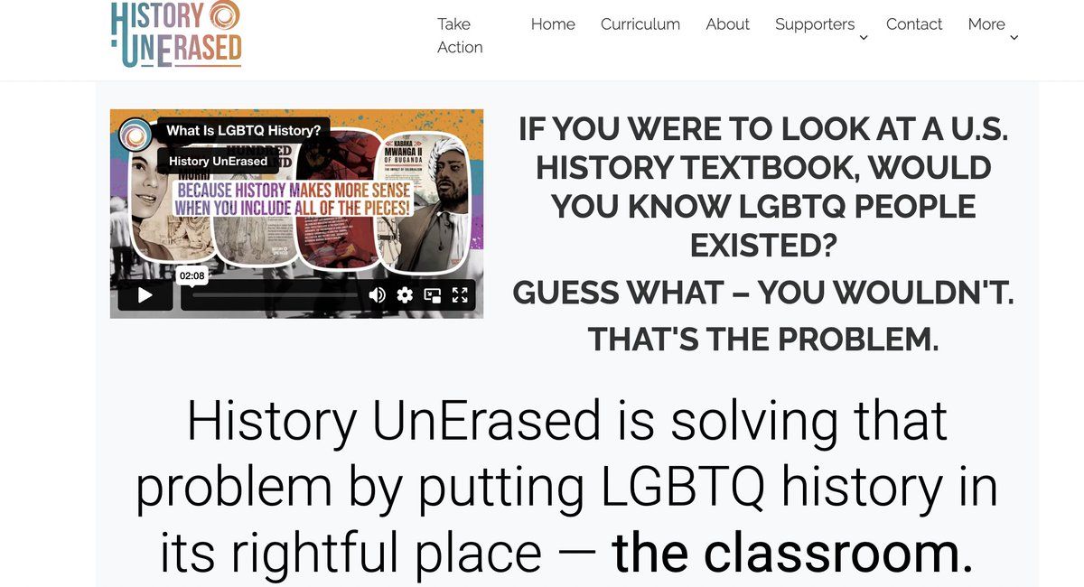 WickedDecent's tweet photo. I'm taken with what @HistUnErased is doing to support #LGBTQ history and visibility in our learning spaces
Deeply appreciate @techlearning having them speak at today's summit #TLLive https://t.co/c5EY4tL6Pe