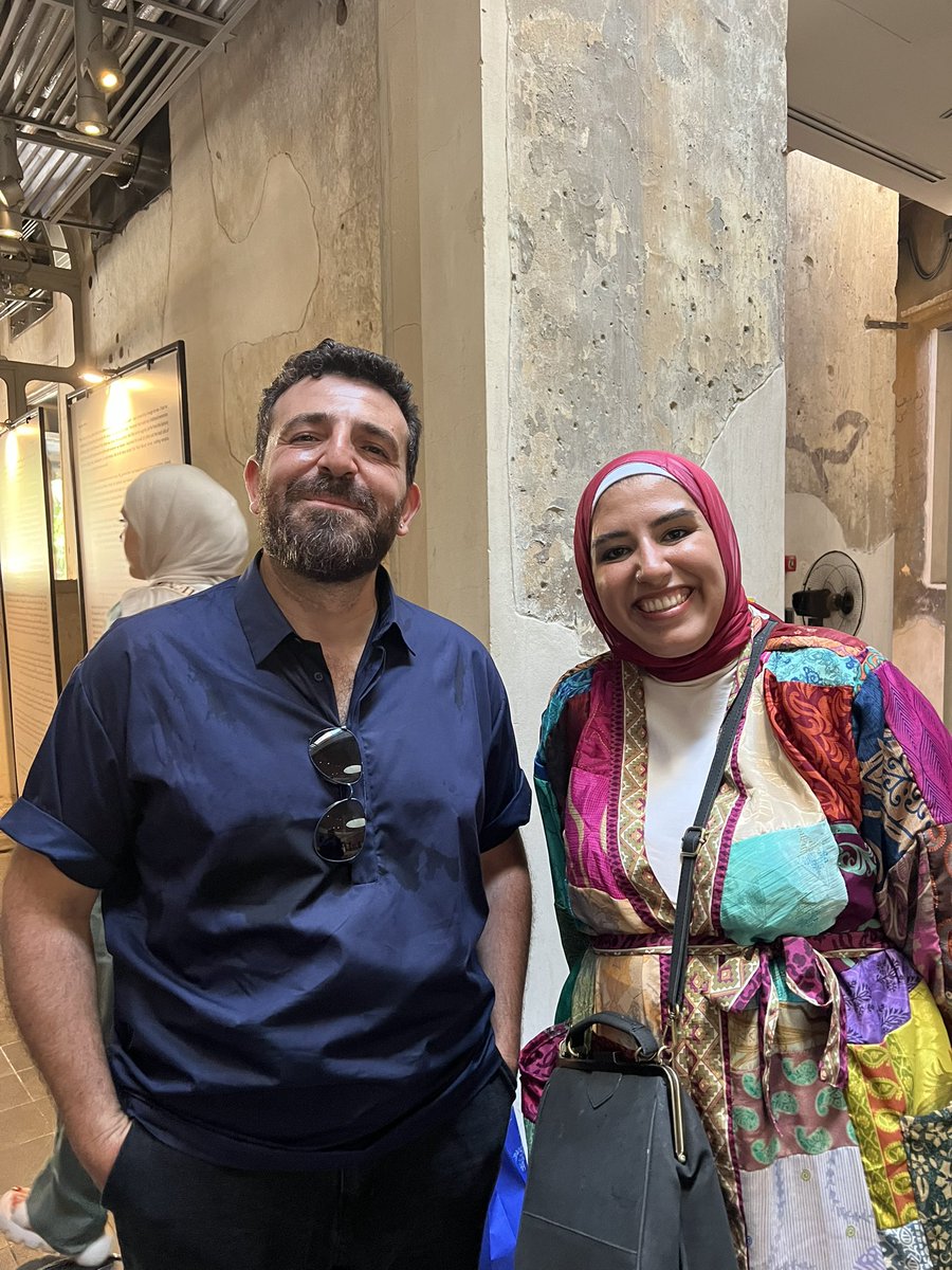 samiraezzo_'s tweet photo. Two figures that reflect storytelling, passion, and professionalism💫

Today, during the launching of Beirut 360, a pocket museum about Beiرut❤️
Here's to more of this city, to this city!

Nadine Touma (Dar Onboz) &amp; Charles El Hayek (Heritage and Roots) https://t.co/dzvnT2wpbH