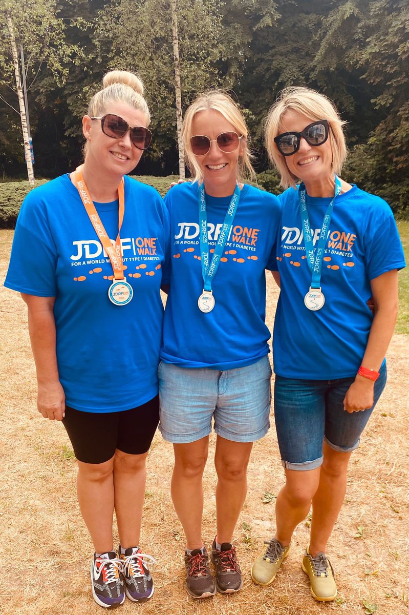 CAVCYPDiabetes's tweet photo. Great day @JDRFUK #onewalkCardiff lovely to see so many people attending including Julie, Stacey and Ash well done team๐ https://t.co/SSCMGNG2bq