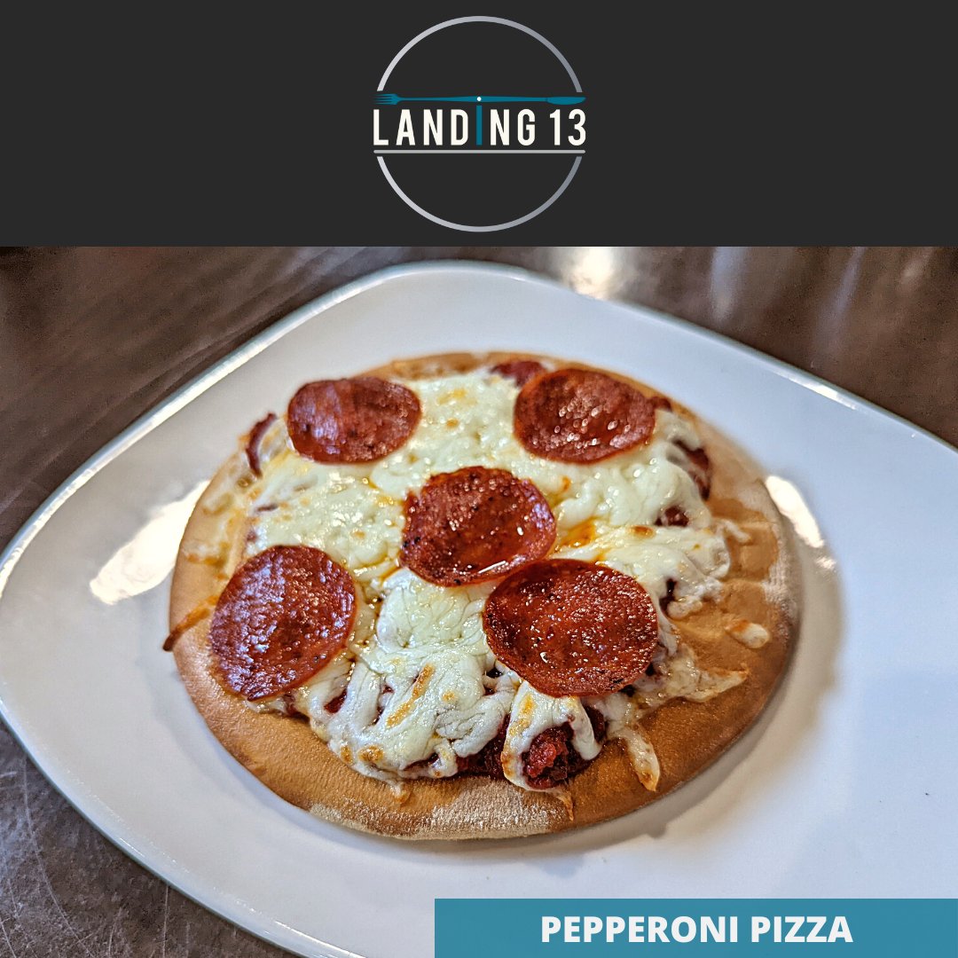 It's pizza time!  Your kids will love our personal sized pizzas!  They can choose from pepperoni pizza or cheese pizza.  You cannot go wrong with either choice!

#Landing13
#Porterville
#CheesePizza
#PepperoniPizza
#Pizza
#Pepperoni
#Kids
#Children
#KidsMenu
#ChildrensMenu