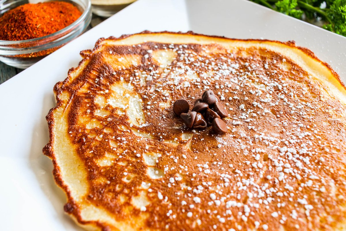Who's had our Chocolate Chip Pancake