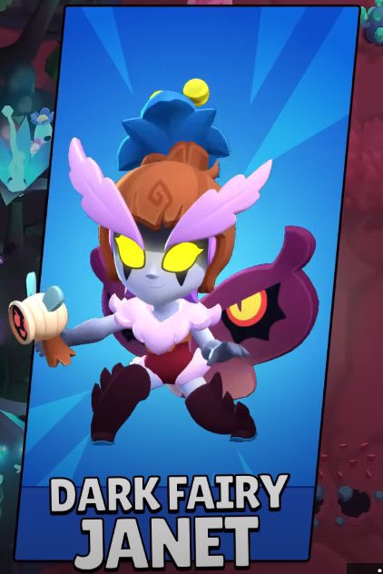 🔥GIVEAWAY🔥
3x Dark Fairy Janet + Pin + Spray+ Profile Picture  
❤️Follow <a href="/IDarkJoker_bs/">Joker</a> &amp; <a href="/DrageBS/">Drage</a> 
🔁Retweet &amp; Like

3 Winners will be picked July 3rd

winners will receive the skin from Supercell in-game (before the skin is officially released)
 #DarkFairyJanetGiveaway