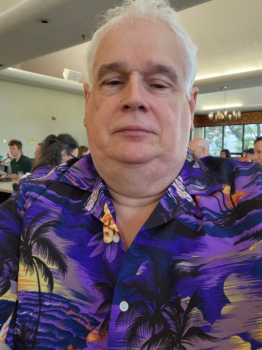 JimTwombly's tweet photo. Got this great Aloha shirt from the #ECclassof78 #ECReunion https://t.co/QltMPWAvld
