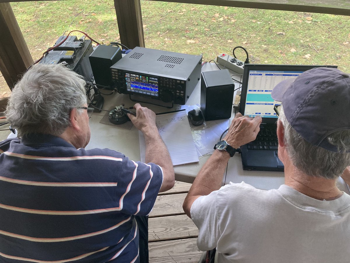 #ARRLFD #fieldday2023 is underway at W3KDR in MDC