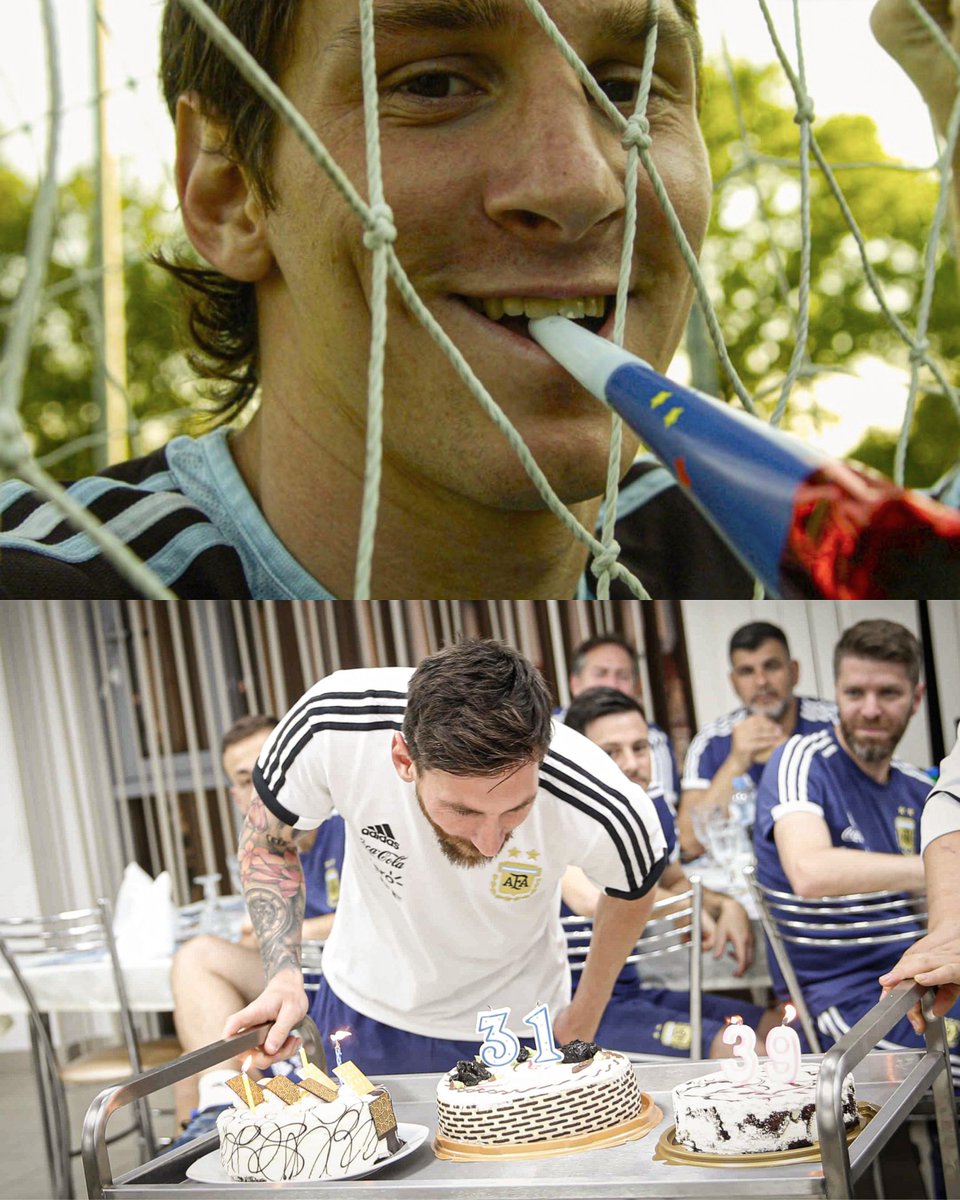 Sus 18 años, un partido de Mundial, la previa de una final y la de tener la chance de quedar eliminado en fase de grupos. 

Abro hilo con todas las veces que le tocó a Messi vivir su cumpleaños concentrando con la Selección Argentina.