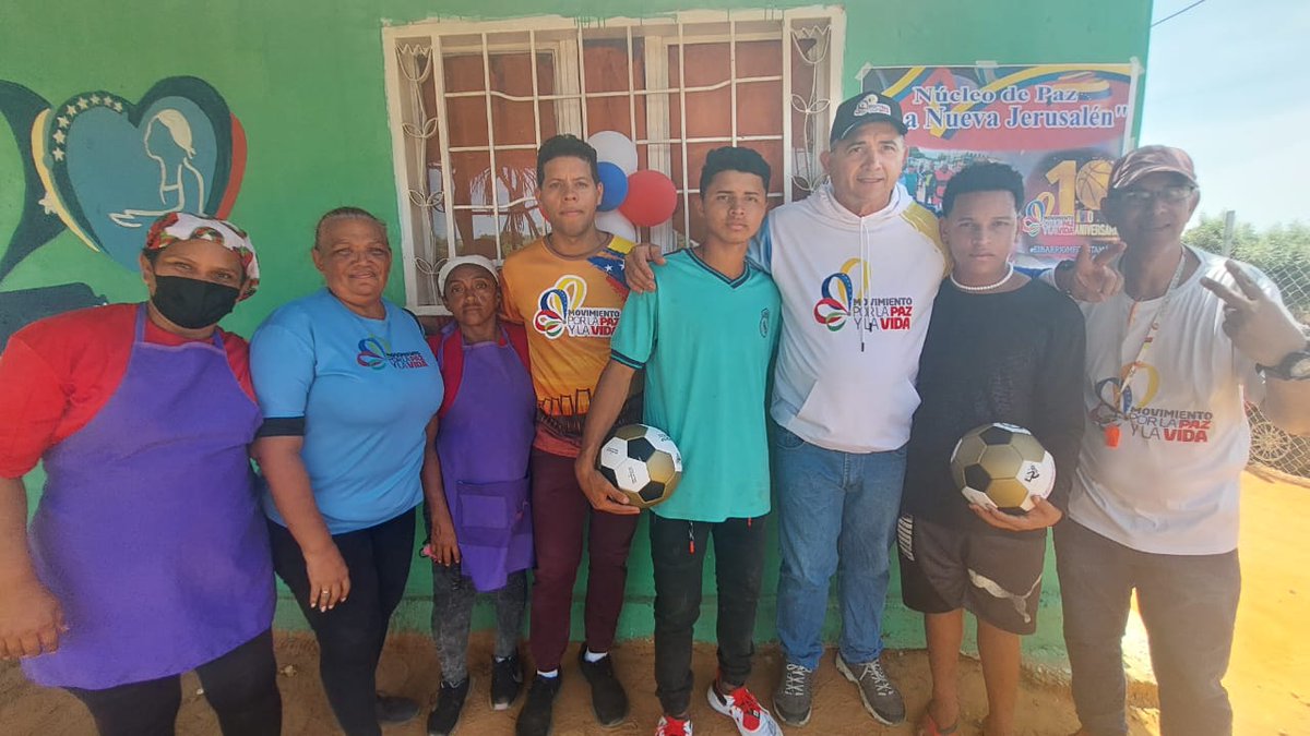 El amor y protección de nuestro presidente <a href="/NicolasMaduro/">Nicolás Maduro</a> sigue expandiéndose por todos los rincones de la patria garantizando el vivir bien y el sano esparcimiento y crecimiento de nuestra juventud de oro . 

#VictoriaAntiimperialista