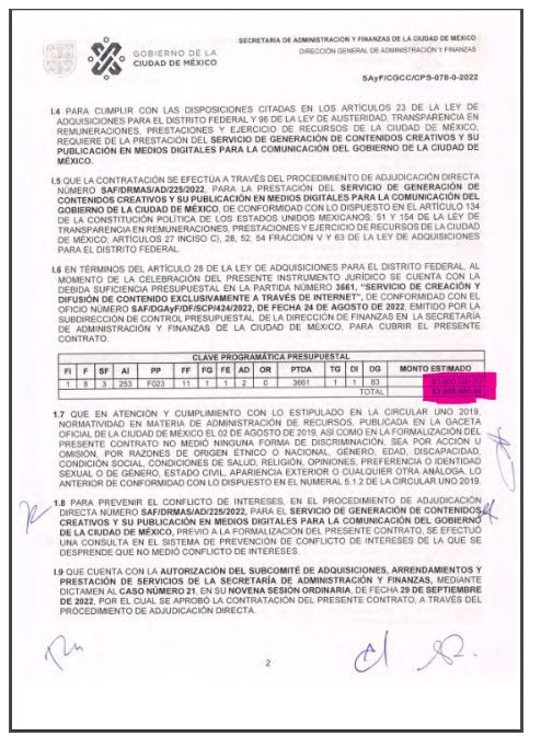jorgegogdl's tweet photo. En sólo tres meses, el gobierno de la Ciudad de México otorgó dos contratos que suman 8.3 millones de pesos a la empresa que pertenece a @monerohernandez , @fisgonmonero y @monerorape pagando hasta 259 mil pesos por historieta.

Hilo de mi nota de hoy en @revistaetcetera  🧵