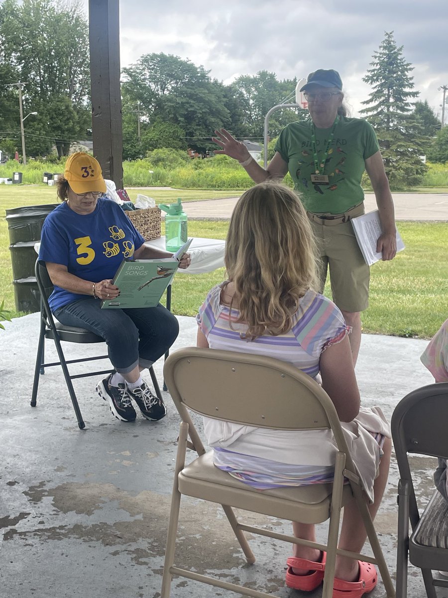 Community Appreciation Day at Corrado Park! 3 B's Garden tour, snacks &amp; fun games. I guessed the right bird call &amp; won a milkweed plant! I also got to see the new plaques that were installed on our Hayes bottle cap bench and the 4th graders time capsule. I ❤️ this place!