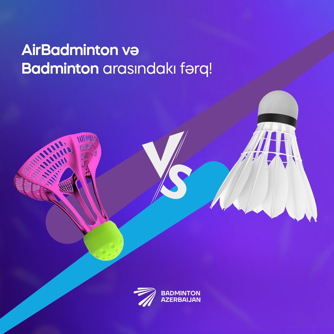 AirBadminton və Badmintonun fərqi!🤔

AirBadmintonda istifadə olunan “AirShuttle” istənilən hava şəraitində daha yaxşı müqavimət göstərir.AirBadmintonun xalları hesablama qaydası da adi badmintondan fərqlidir.Belə ki,  AirBadmintonda oyun 12:12 nəticə ilə bitsə də sonuncu xal 13