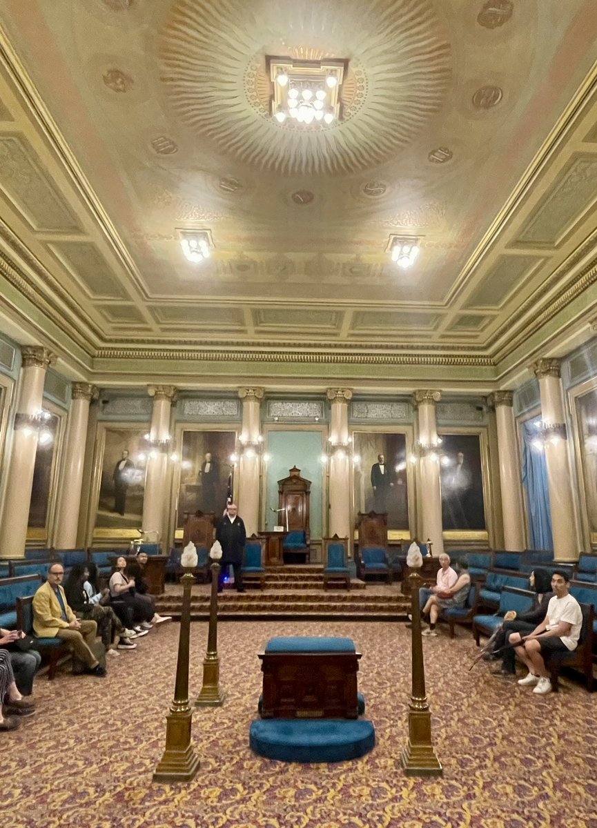 LandonKRoberts's tweet photo. Don’t forget to check out @July4thPhilly #Wawa #Philly Museums starting this week on #Juneteenth thru #July4th! The Grand #FreeMasonicTemple #Philadelphia is stunning and one of three in the world! https://t.co/NuXTWIwIOm